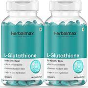 Herbal max L-Glutathione Vitamin C & Collagen Tablet, Skin Brightening ...