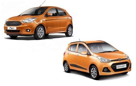 New Ford Figo vs Hyundai Grand i10 Comparison » Car Blog India