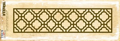Damask Check Stencil – Handilane
