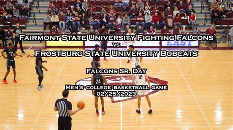 Fairmont State Falcons vs Frostburg State Bobcats men's College ...