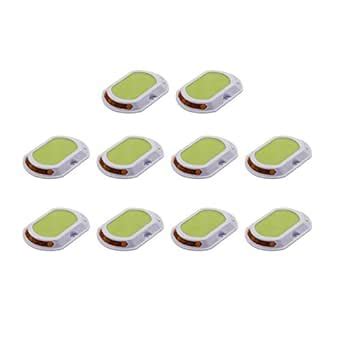CZC Green Waterproof Solar Road Studs Marker Light for Driveway Garden ...