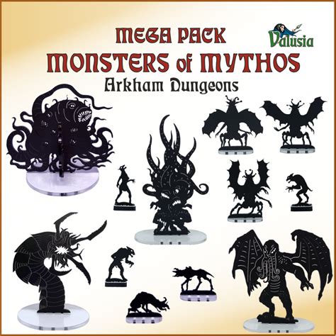 Acheter MégaPack de Monstres du Mythe pour JDR Cthulhu - Valusia - Jeux ...