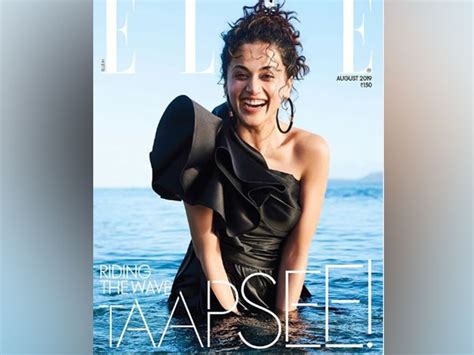 Taapsee Pannu looks vivacious in black on latest mag cover