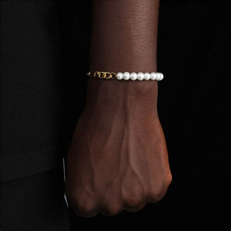 Vintage style simple style round stainless steel artificial pearl unis ...