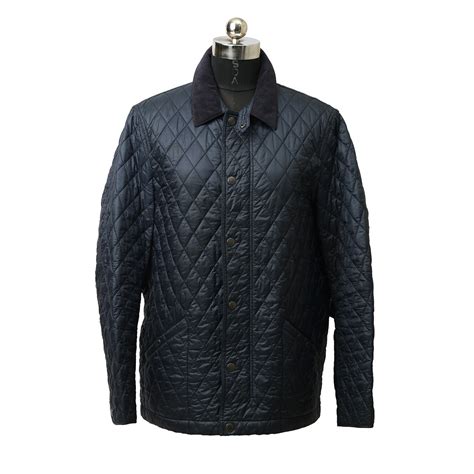 SHOP PRELOVED Burberry Navy Brit Quilted Jacket XL / UK 54 – 100% ...