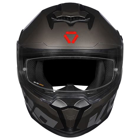 Korda Sonic GP Zhark Helmet - Red | ECE 22.06 & ISI Certified Helmet ...