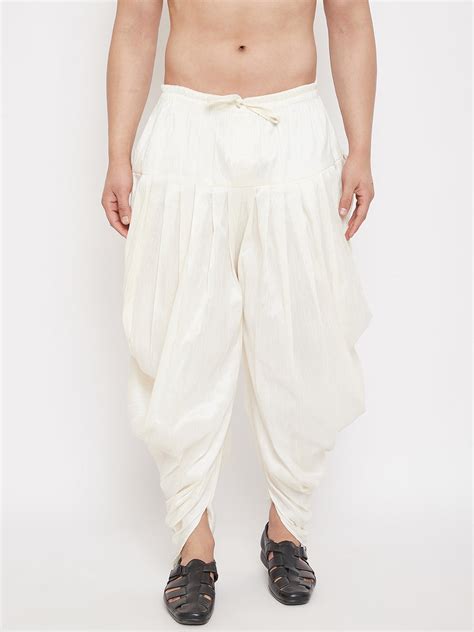 Men's Cream Dhoti Pants – vastramay