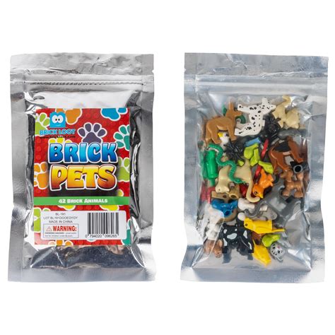 Buy BrickLoot Animal Toy Pet Pack, Toy Building Block Lego Minifigures ...