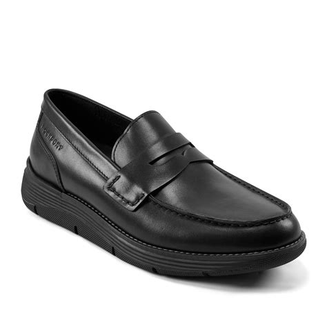 Men's Liam Casual Slip-on Penny Loafers - Black | Rockport