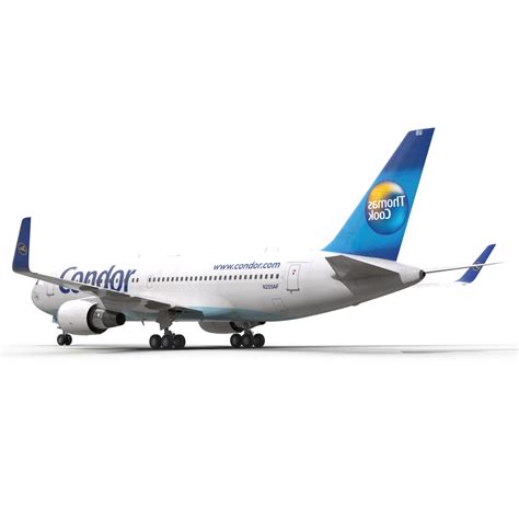 Boeing 767 200ER Condor Flugdienst 3D model | 3D Molier International