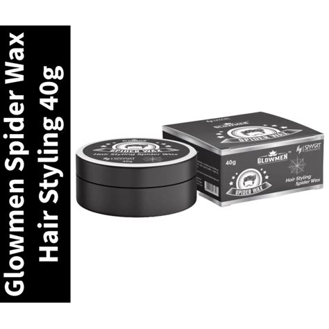 Spider Wax Glowmen Hair Styling With A Strong 40g – KartWalk