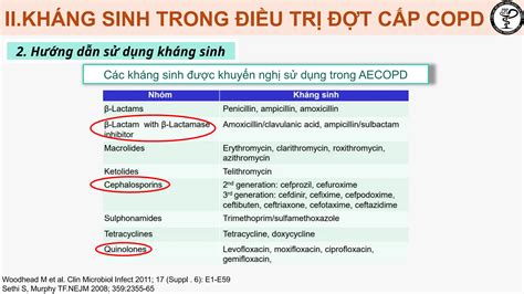 COPD Antibiotics use in exacerbation Guidelines | PPTX