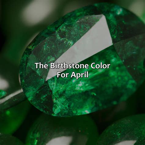 April Color Of The Month