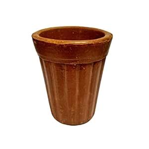 Buy iZEE Reusable Handicrafts Clay Tea Cup Mitti Ke Cup/Traditional ...