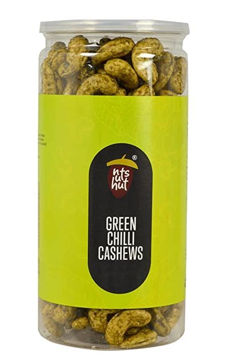 Nuts Hut Green Chilli Cashews (100g) : Amazon.in: Grocery & Gourmet Foods