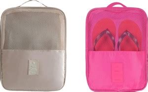 GIANT IMPEX Shoe Pouch Grey, Dark Pink - Price in India | Flipkart.com