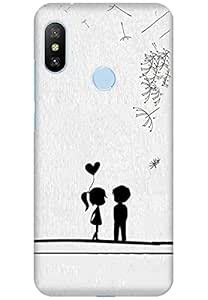 AMEZ Confession Printed Back Cover Phone Case for Xiaomi Redmi 6 Pro ...