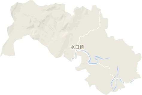 水口镇高清电子地图