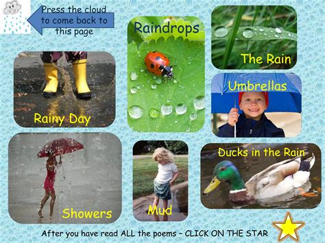 Rainy Day Rhyming Words | PPTX