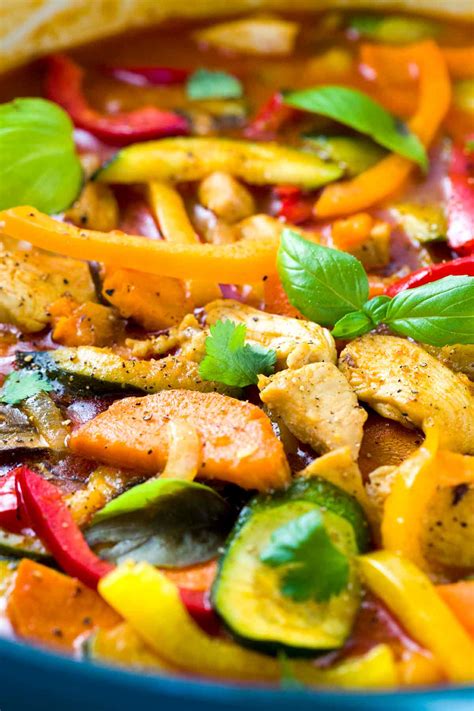 Thai Chicken Curry with Coconut Milk - Jessica Gavin