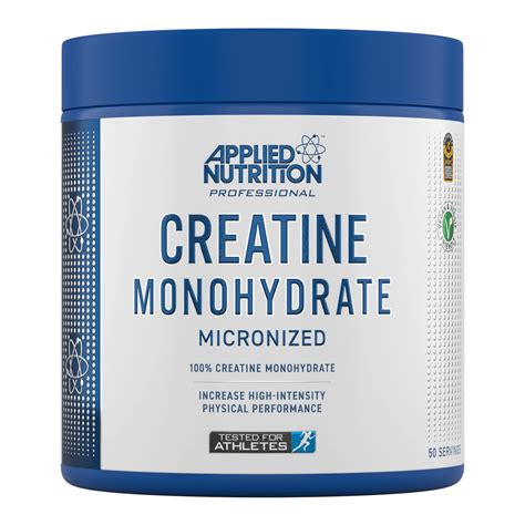 Creatine Monohydrate 250g – Applied Nutrition - NutriHouse