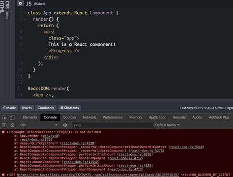Component JavaScript 的图像结果