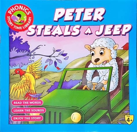 Phonics Story Time Library Peter Steals A Jeep – Books and You
