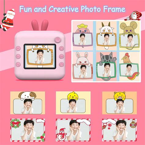 Kids Camera Instant Print 1080p Instant Camera For Kids, Selfie Digital ...