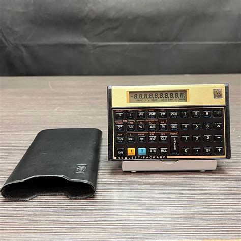 Vintage Hewlett Packard HP 12C Financial Calculator, Case & Batteries Tested | eBay