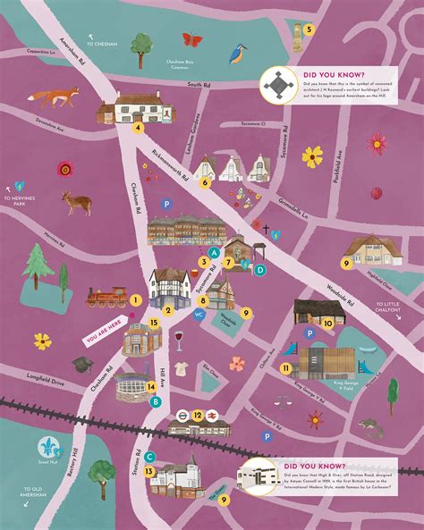 New Town Map - Visit Amersham