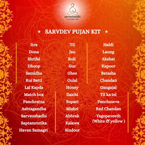 Sarvarth Siddhi Sarv Dev Pujan Kit – Spirinat Organics Private Limited