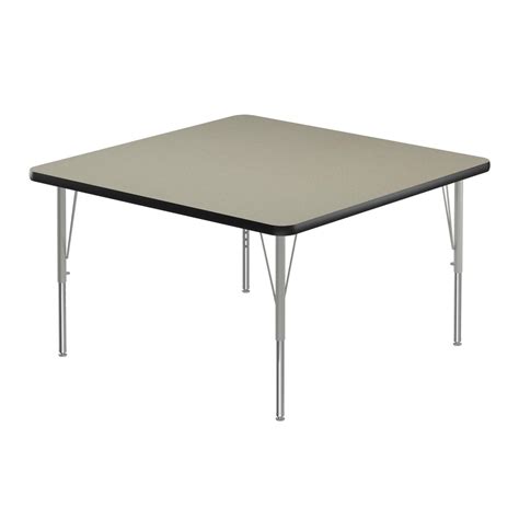 Correll Activity Tables With Savannah Sand Finish A4848-SQ-54-14-09 ...
