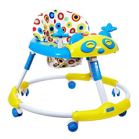 Kitty Baby Walker with Music with Rotation Wheels & High Back Rest ...