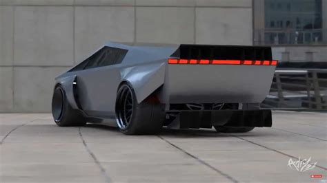 Wicked Widebody Tesla Cybertruck Looks Wild: We Want One