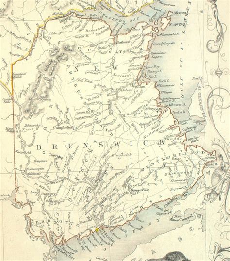 Historical Maps of New Brunswick