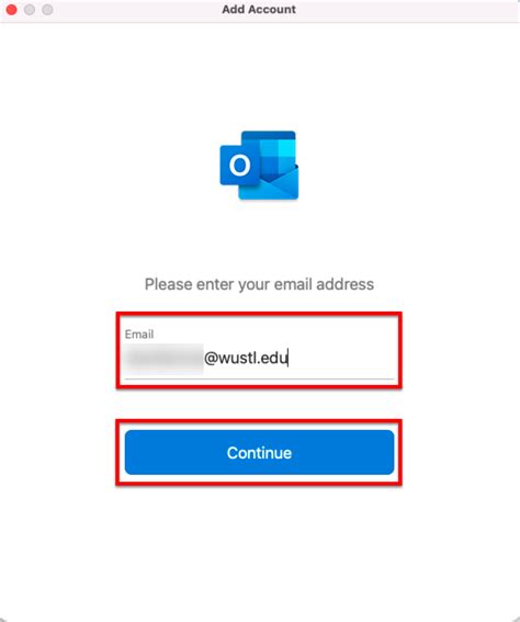 Email Client Setup: Outlook for Mac OS - WUSTL Information Technology
