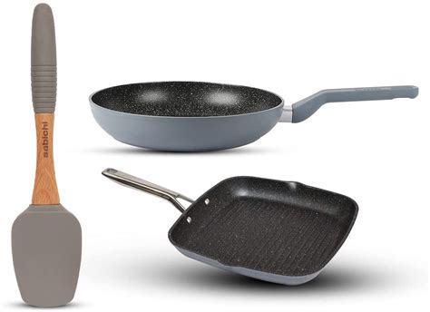 Haden Sabichi Frying Combo of 28 cm Perth Forged Aluminium Non Stick G