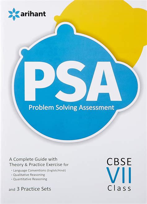 15 Sample Question Papers for CBSE PSA Class 7th : Arihant Experts ...