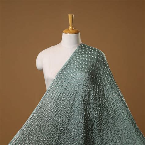 Bandhani Fabrics - Bandhani Tie-Dye Cotton & Silk Fabric | iTokri