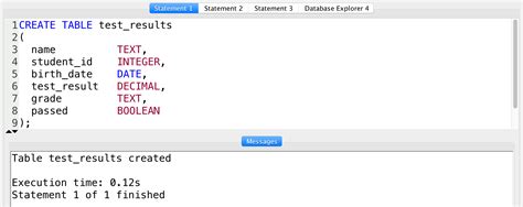 Create Table Syntax In Oracle Sql Developer - My Bios