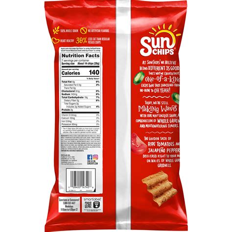 SunChips Garden Salsa Whole Grain Snacks, 7 oz Bag Best Deals and Price ...