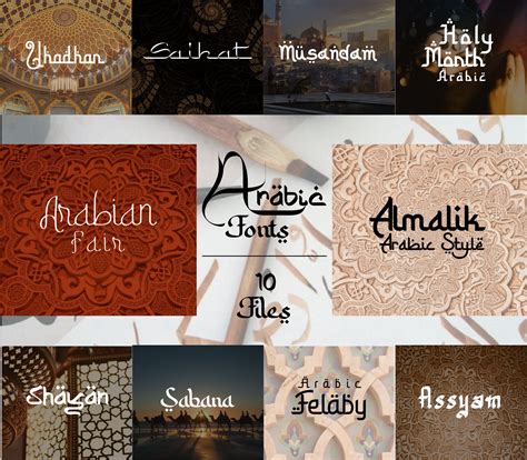 Arabic Style Font