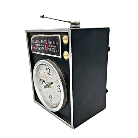 Vintage Radio Table Clock | Boxman