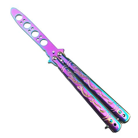 The AutoStory Butterfly Knife Trainer Tool, Practice Training Flipping ...