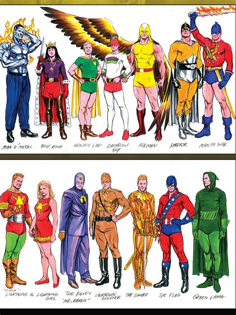 Comic book characters, Golden age comics, Comic book heroes