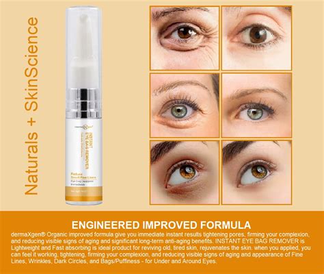 INSTANT EYEBAG REMOVER Anti Aging Reduce Dark Circles, Puffiness, Under Eye Bags, Wrinkles ...