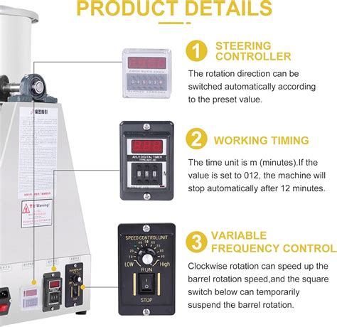 YUCHENGTECH 40L Lab Dry Powder Mixer Mixing Machine India | Ubuy