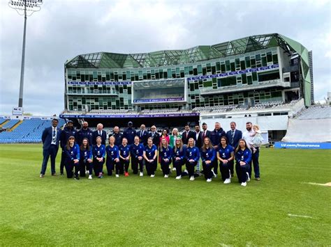 Indian company unveils its name on main pavilion of Headingley Cricket ...