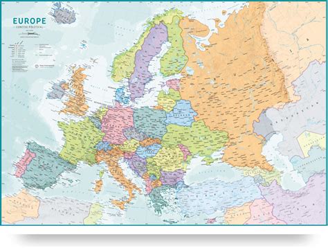 Europe Map Poster 的图像结果