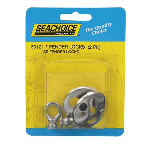 Buy Seachoice Boat Fender Lock, Stainless Steel, Pack of 2 Online at ...